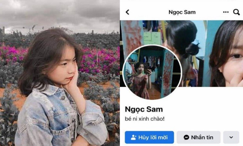 Ngọc Sam nữ sinh cấp 2