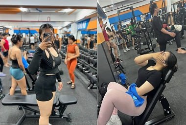 Chịch nhau với em gymer thích bạo dâm